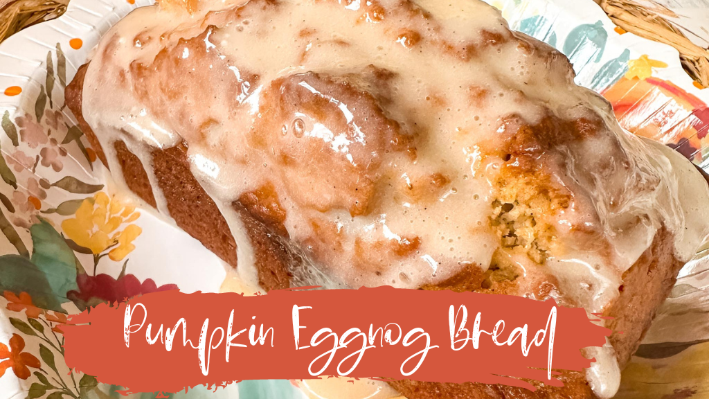 Pumpkin Eggnog Bread Recipe