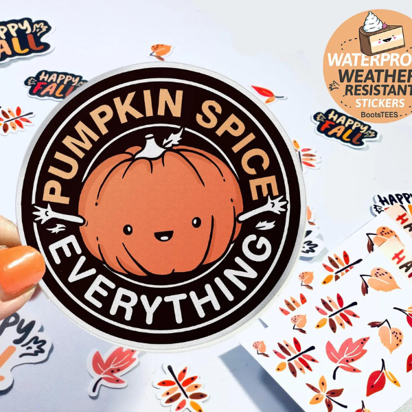 Pumpkin Spice Halloween Sticker by Swig Life for iOS & Android