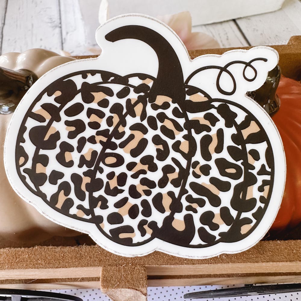 Leopard Pumpkins Vinyl